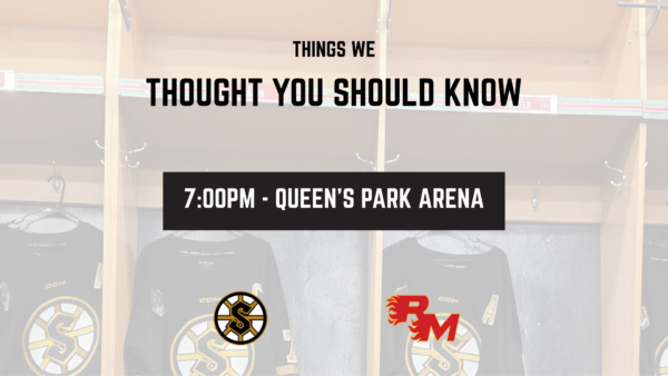 JUNIOR HOCKEY IS BACK AT QUEEN’S PARK ARENA