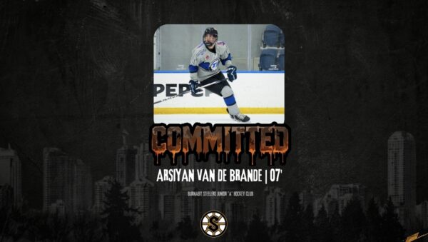 STEELERS SIGN BELGIAN FORWARD VAN DE BRANDE